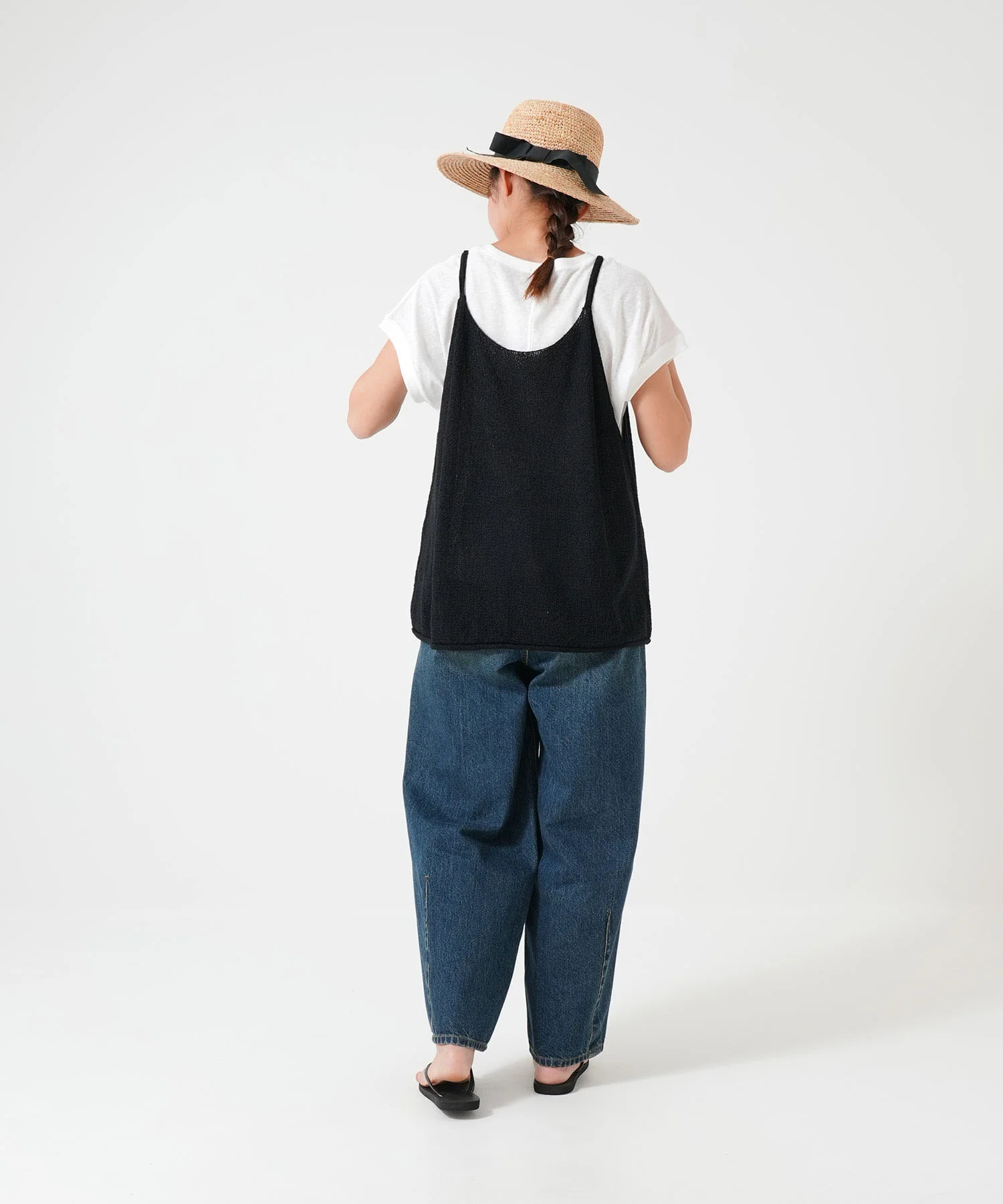 Wストラップニットキャミ - Image 10