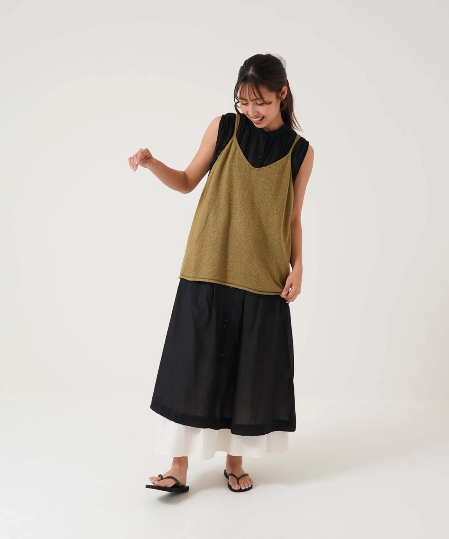 Wストラップニットキャミ - Image 30