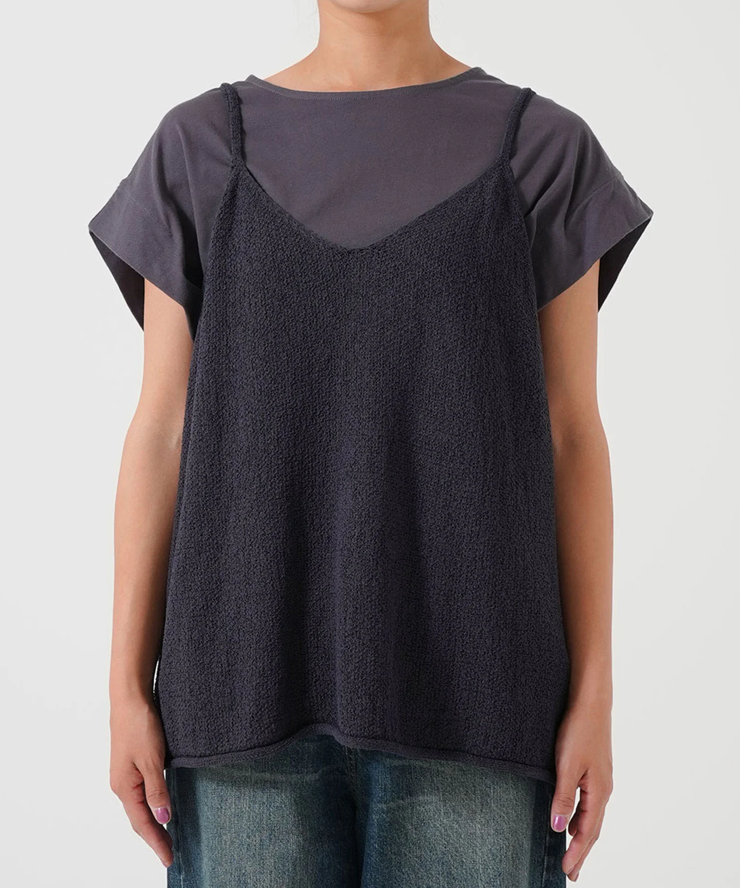 Wストラップニットキャミ - Image 64